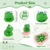 Mini Frogs Pack of 50 Mini Resin Frog Figures Garden
