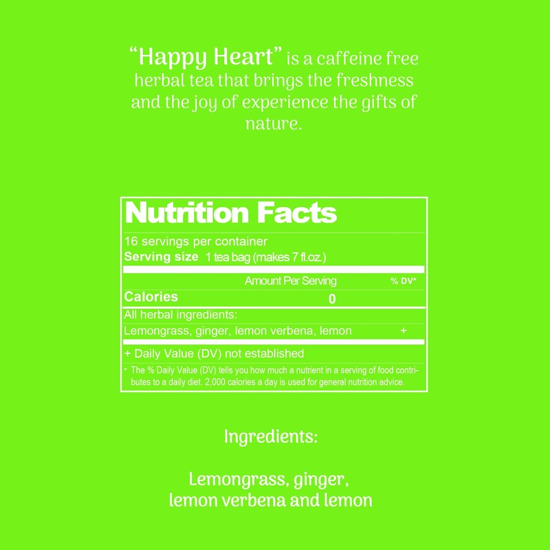 Patagonian Spirit - Happy Heart - Non-GMO Tea