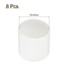 sourcing map 8pcs 43mm(1.7") Rubber End Caps, Round Vinyl Plug