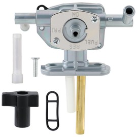 CARBBIA Petcock Fuel Shutoff Valve 44300-38F02 44300-38F00 Compatible with Suzuki Eiger 400 LTF400 LTF400F LTF400FC LTA400FH 2x4 4x4 2002-2007 Fuel Tank Valve Petcock Gas Tank Fuel Cock Petcock Valve