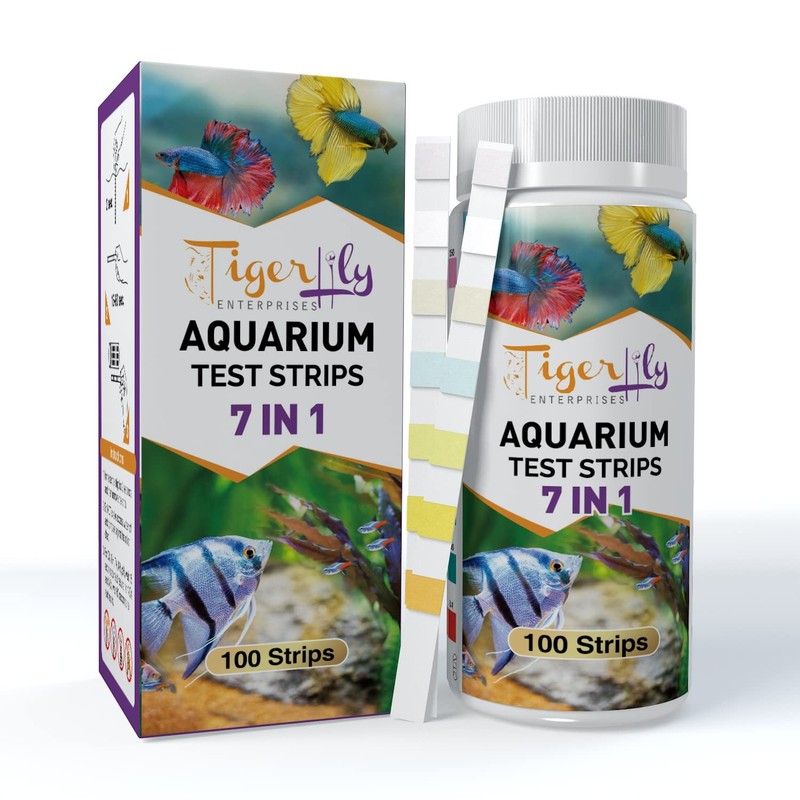 Tigerlily Enterprises 7 in 1 Test Kit Aquarium Test Strips