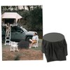 CAXUSD Portable Cover Round Outdoor Protector for Gas Grill and
