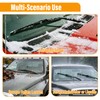 ZXFRC Front Windshield Wiper Arm & Blade Kit Compatible With