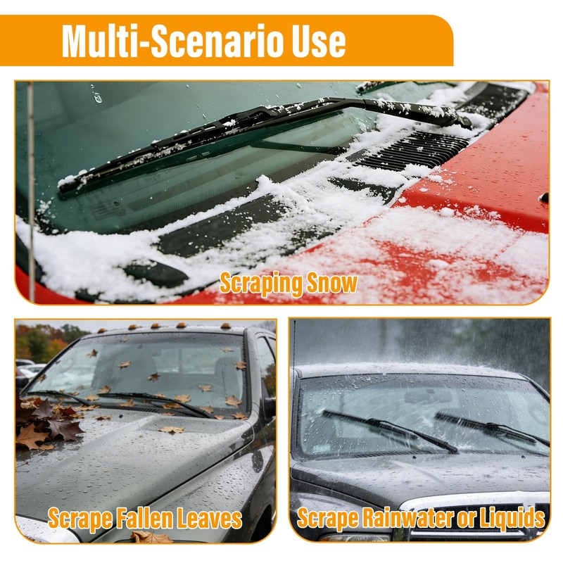 ZXFRC Front Windshield Wiper Arm & Blade Kit Compatible With