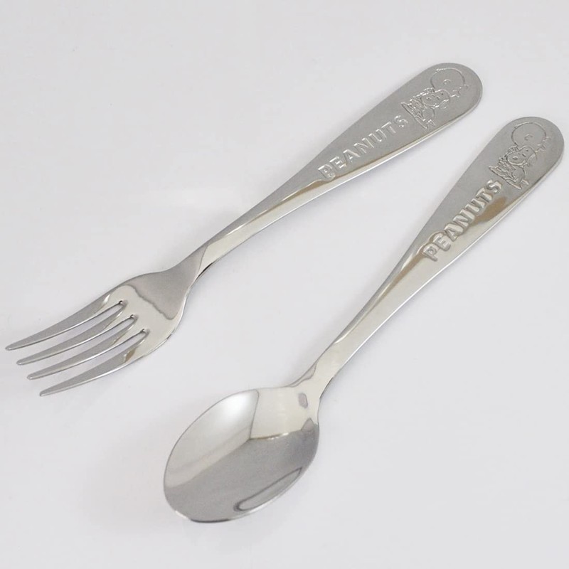 Skater FS1C-A Snoopy Stainless Steel Fork for Adults