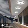 Upgrade Waterproof Ceiling Light LED Music Ceiling Lamp with Bluetooth