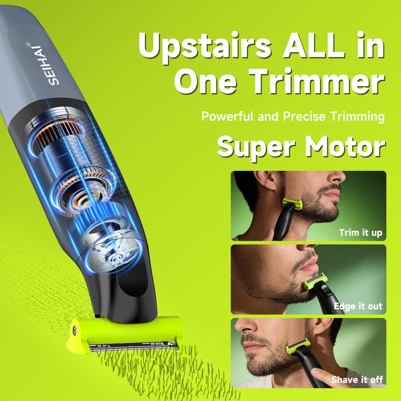 Body Hair Trimmer for Men Pubic Hair Trimmer