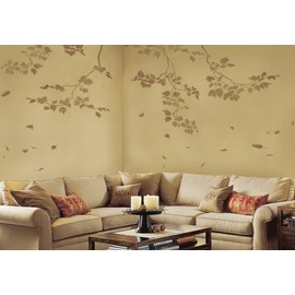 Wall Stencils Sycamore Branches 3 pc