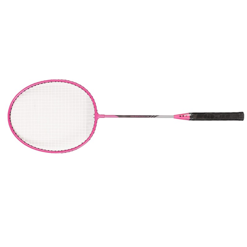 Badminton Rackets Iron Alloy Lightweight Badminton Racquets with 3 Balls