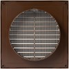 ECOPRO VENT Brown 5'' Inch Ventilation Grille - Inside/Outside use