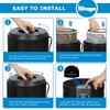 HP201 Air Purifier MAX Filter Compatible with Shark HP200 Series,