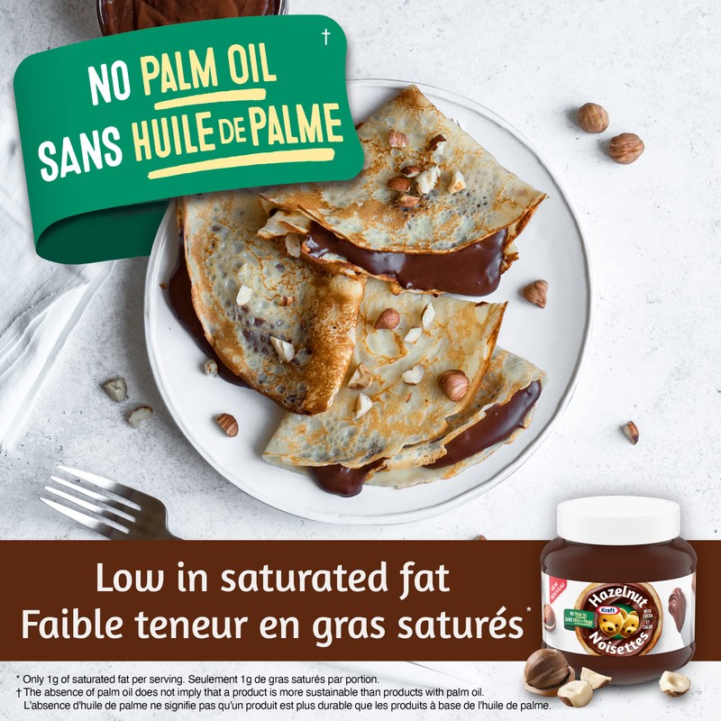 Kraft Peanut Butter Hazelnut Spread with Cocoa, 725g