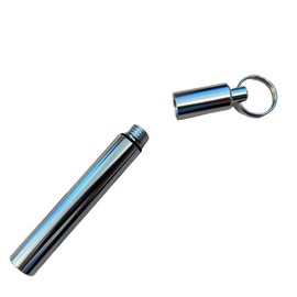 Pencil Core Case, Metal Lead Case, Pencil Refill, High Visibility, Silver, Pencil Lead, Lead