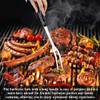 ReaNea Meat Fork, Heavy Duty Stainless Steel Carving Cooking Fork,