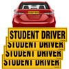 TOTOMO Student Driver Magnet for Car - Large 12"x3" Magnetic