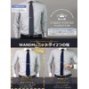 WANDM Pointed Knit Tie, Solid Color, Washable, Necktie, 2.8 inches