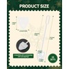 16 Pack Weatherproof Gaskets and Plug Covers with Anti-Loss Lanyard,