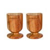 ADHYAY Netra Neti Neem Wood Eye Wash Cups-Ayurvedic Healing With