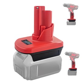 YRhplm for Milwaukee M18 to M-12 Battery Adapter, DM20M12 for Milwaukee 18V to 12V Converter, Convert for Milwaukee 18V Battery to 12V Battery Tools