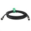 HangTon M12 - Cable blindado de señal de sensor macho