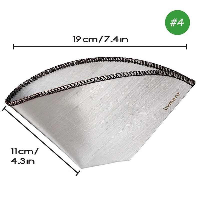 livment Eco Stainless Steel Coffee Filter