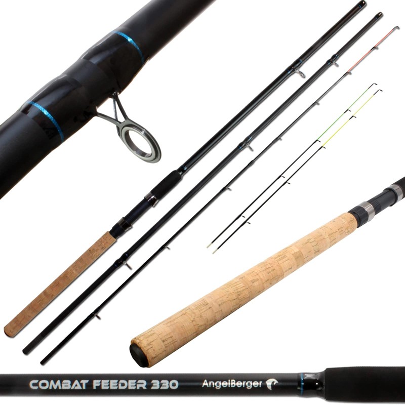 Angel-Berger Combat Feeder 330 Feeder Rod Carbon Steck Feeding Basket