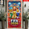 Funda De Puerta Para La Copa Mundial 2026, Diseño De