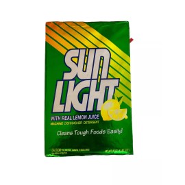 Sun Light Vintage Giant 5 Lb 5 oz. Box Sun Light Dishwasher Detergent NOS Sealed Full