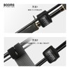 [Booms Fishing] RS3 New Rod Belt, Black (6 Pieces)