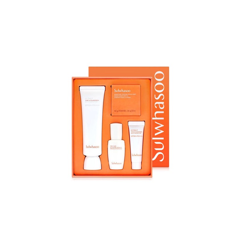 Sulwhasoo Tinnitus Cream 50ml Special Set / 설화수 상백선크림50ml 기획세트