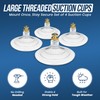 UBL Large Threaded Replacement Suction Cups - Windshield Suction Cup
