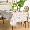 Artoid Mode Orange Pumpkins Leaves Autumn Table Cloth, Rectangular 140x220