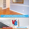Art3d Wall Baseboard Molding Trim 8-Pack of 56 x 3.2