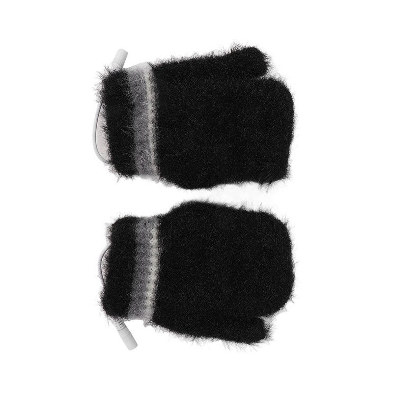 Electric USB Heated Gloves Double Side Heating Keep Warm Fingerless