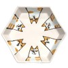 24to3 477437 Nishitomi Pottery Arita Ware Plate, Small Plate, Approx.
