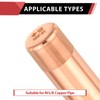 Pro 50 Pack EFIELD 1/2-inch Solder Copper Pipe End Cap