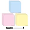 The Magnet Shop - Magnetic Sticky Notes, Neon Coloured Dry