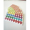10 Sheets 0.23×0.19 Inch Scope Dope Stickers