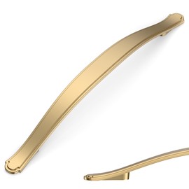 Asidrama 10 Pack 6.3 Inch(160mm) Bronze Cabinet Pulls for Kitchen Cupboard Drawer Pulls