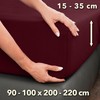 STUDIO Fitted Sheet 90 x 200 cm - 100 x