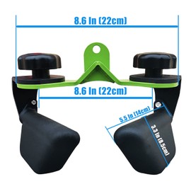 Home Gym Fitness Spreader Bar, Multi-Grip Wide Lat Pull Down Bar, Neutral Grip Handle, Lat Pulldown Attachments Long Bar for Cable Pulley System Machine, T-bar Row Landmine Attachment (SP-01)