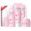 Laikou Set Cuidado Piel Kit Rutina Mujeres Facial Adolescentes Niñas