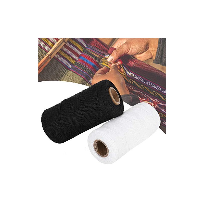 Qcwwy Durable Loom Warp Thread, Small Size 8/4 Warp Yarn