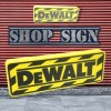 Speedway LED Shop Sign Light Box for DeWalt Logo Brand