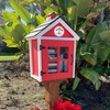 little free library wooden sign 5.5 inches, free little library