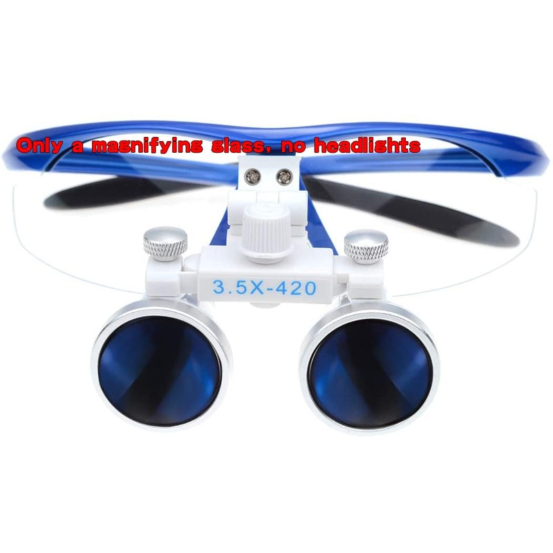 Mike-Dental 3.5X 420mm Dental Surgical Binocular Loupes Glasses Lens Magnifier