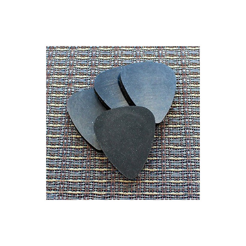 Rubber Tones RUB-BLKNI-1 Black Nitrile Single Plectrum Pick