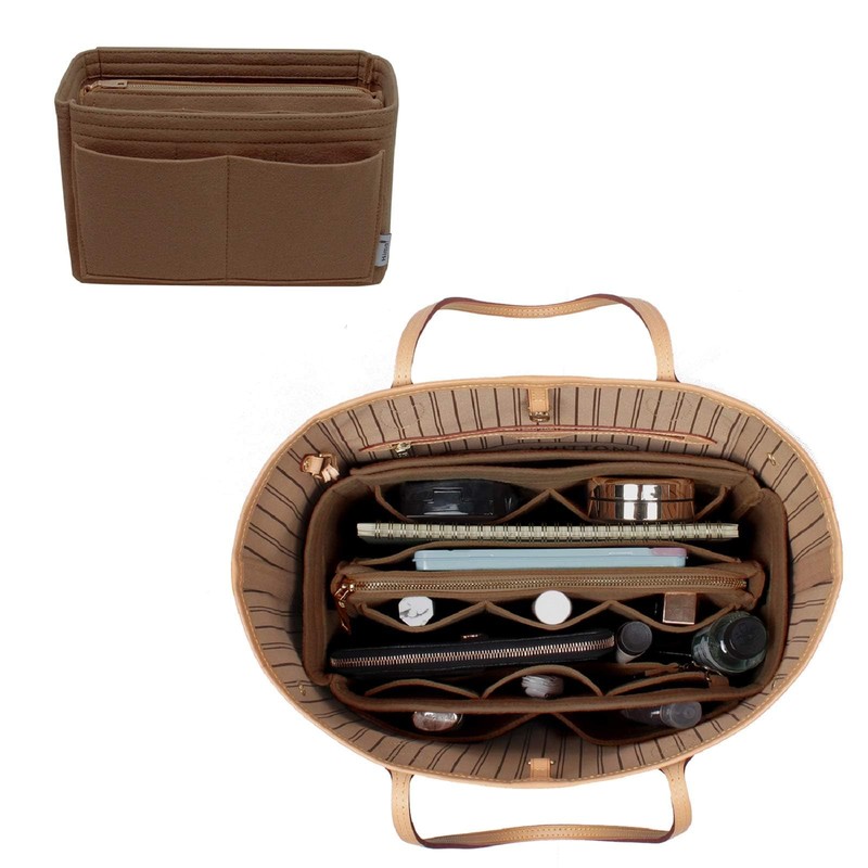 lumanothy Bag Insert Organizer, purse accessories, Suitable For Longchamp long