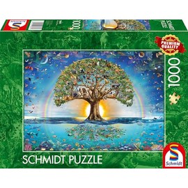 Schmidt Spiele 58865 The Magic of the Tree of Life, 1000 Pieces, Multi-Coloured