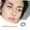 VICASKY 50pcs Eyebrow Brush with Caps Small Eyelash Mascara Wands